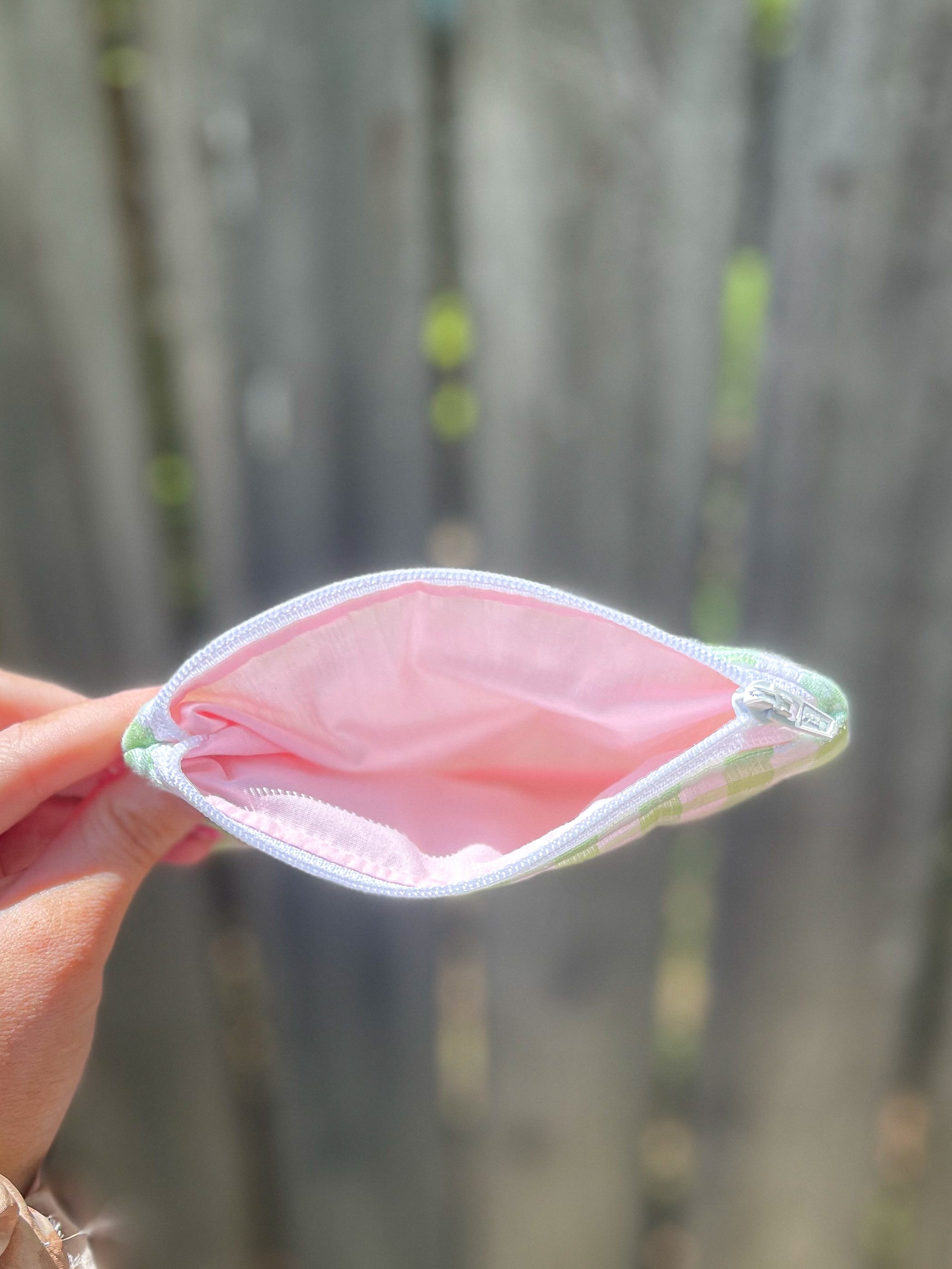 Strawberry Matcha Keychain Wallet - XL