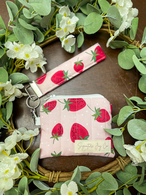 Berry Sweet Wristlet Wallet Duo |
