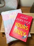 Pink Cottage Quilt Book Sleeve