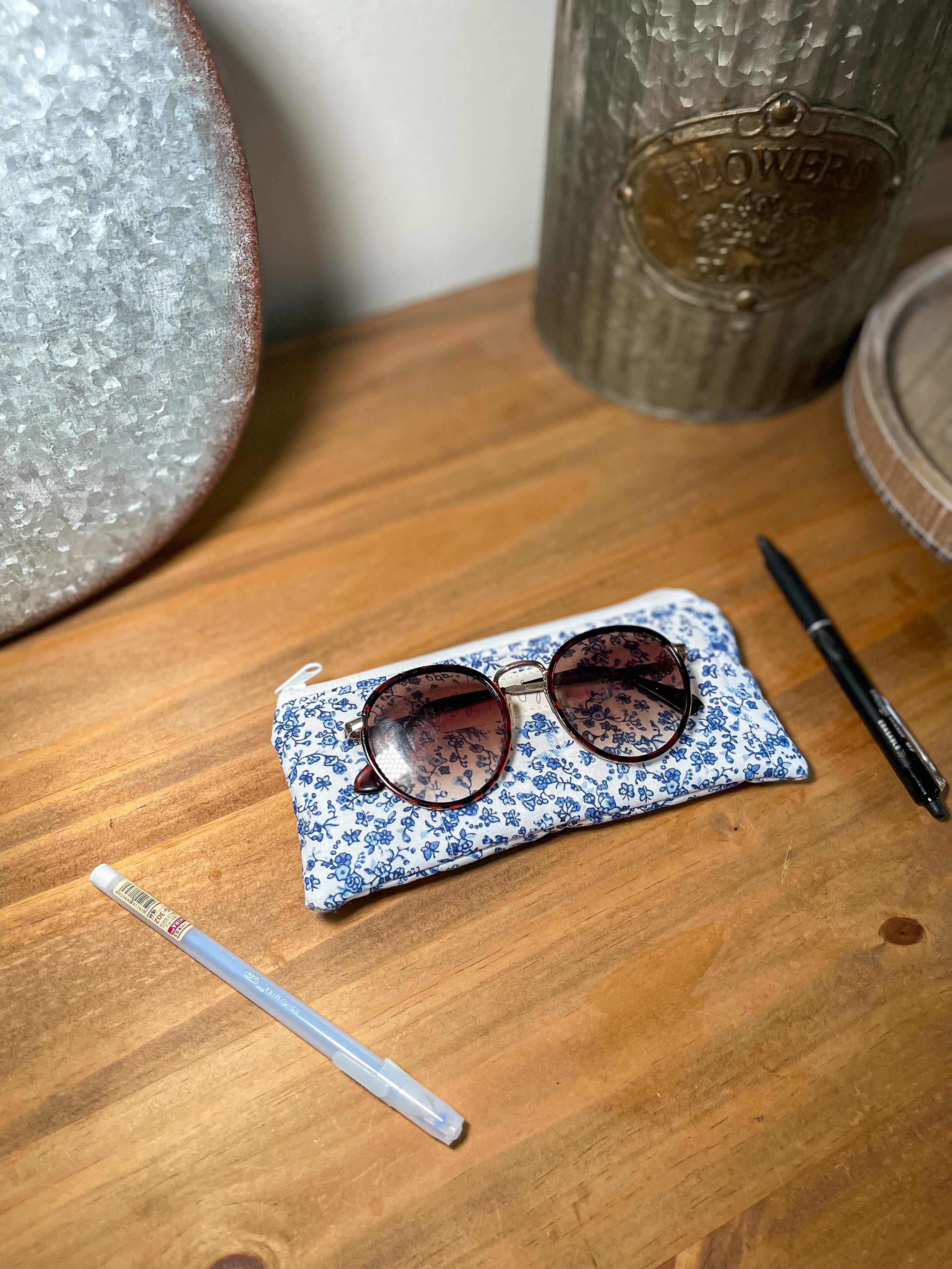 Blueberry Lemonade Pencil & Glasses Case
