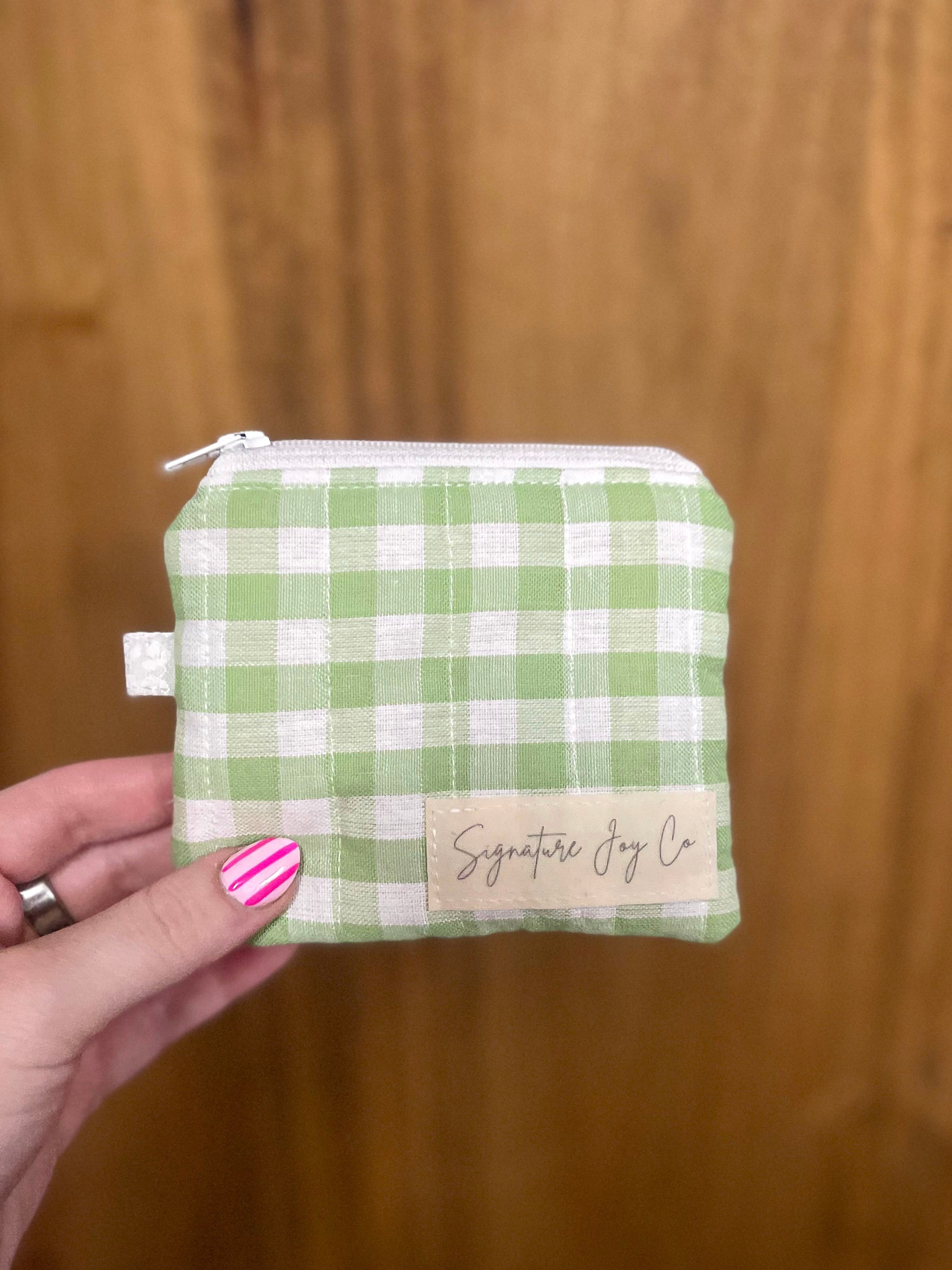 Strawberry Matcha Keychain Wallet