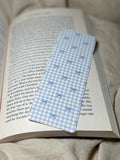 Blue Bows - SJC Laminated Bookmark