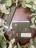 Mushroom Meadow Wristlet Wallet Duo