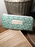 Meadow Mint Pencil + Glasses Case