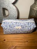 Blueberry Lemonade Quilted Hair Tools Bag | Travel Hot Tools Case