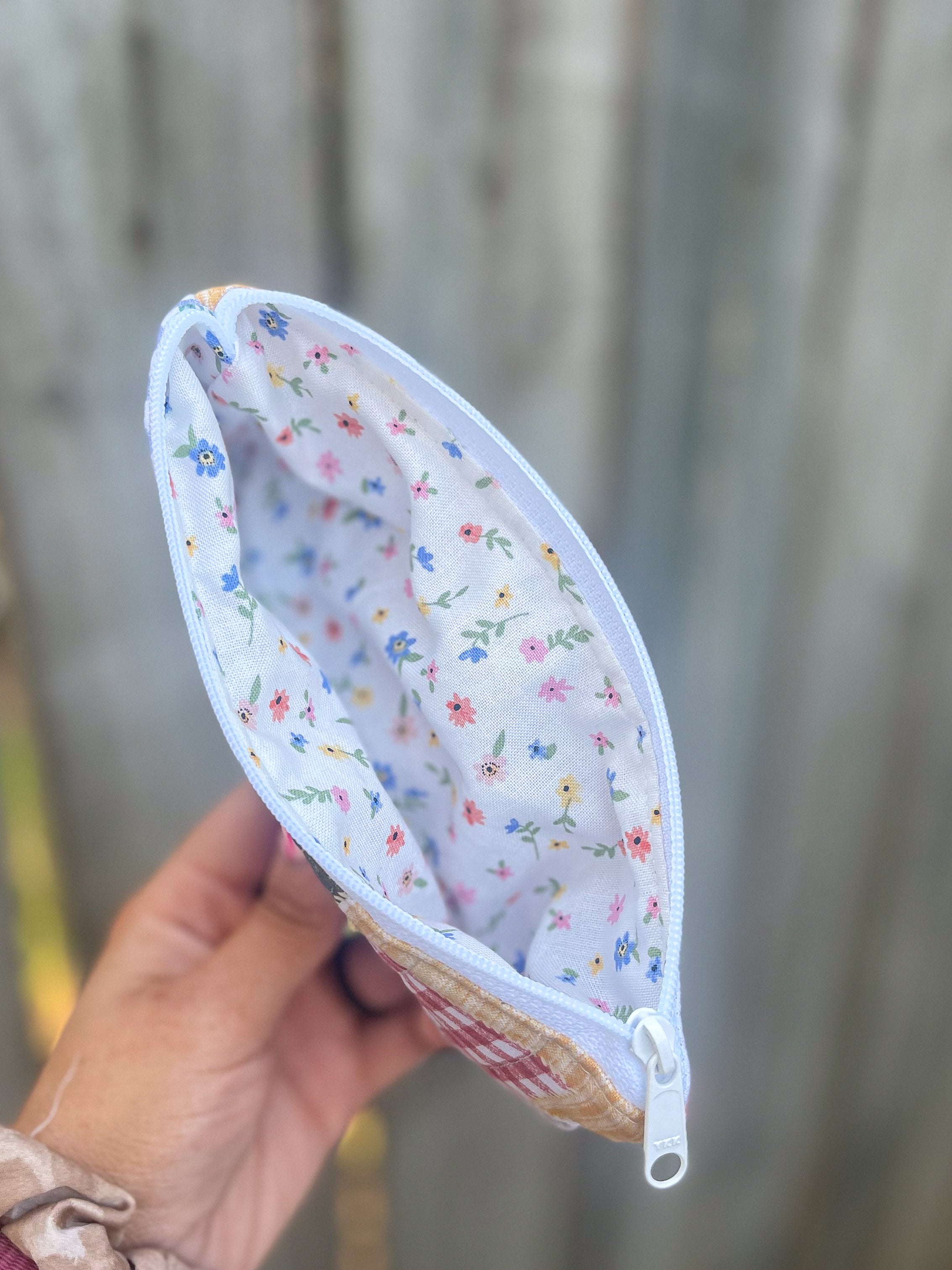 Sage Garden Pencil & Glasses Case