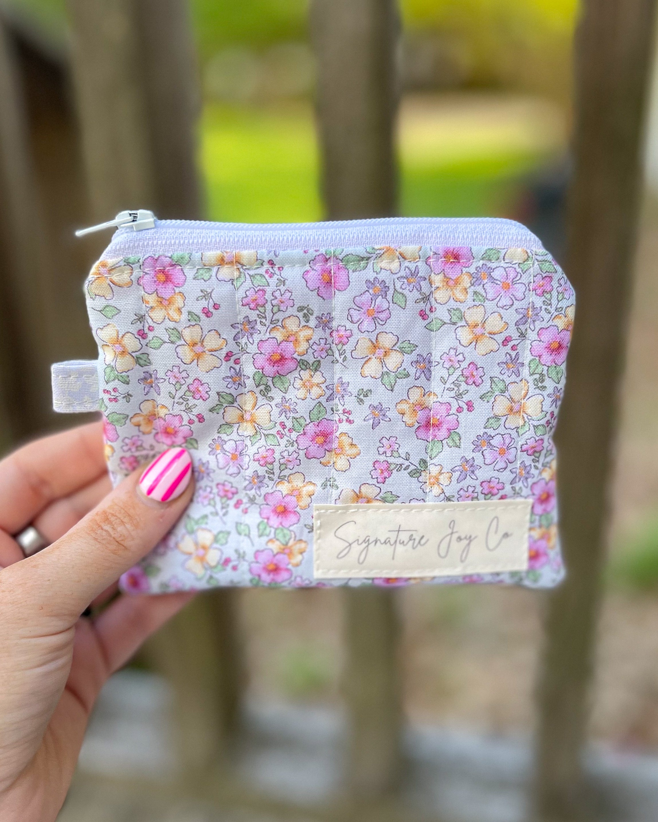 Bloom & Blush Wristlet Wallet Duo