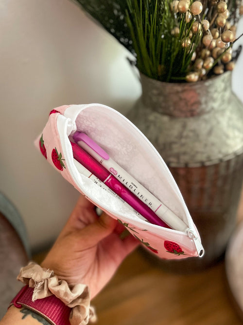 Berry Sweet Pencil & Glasses Case
