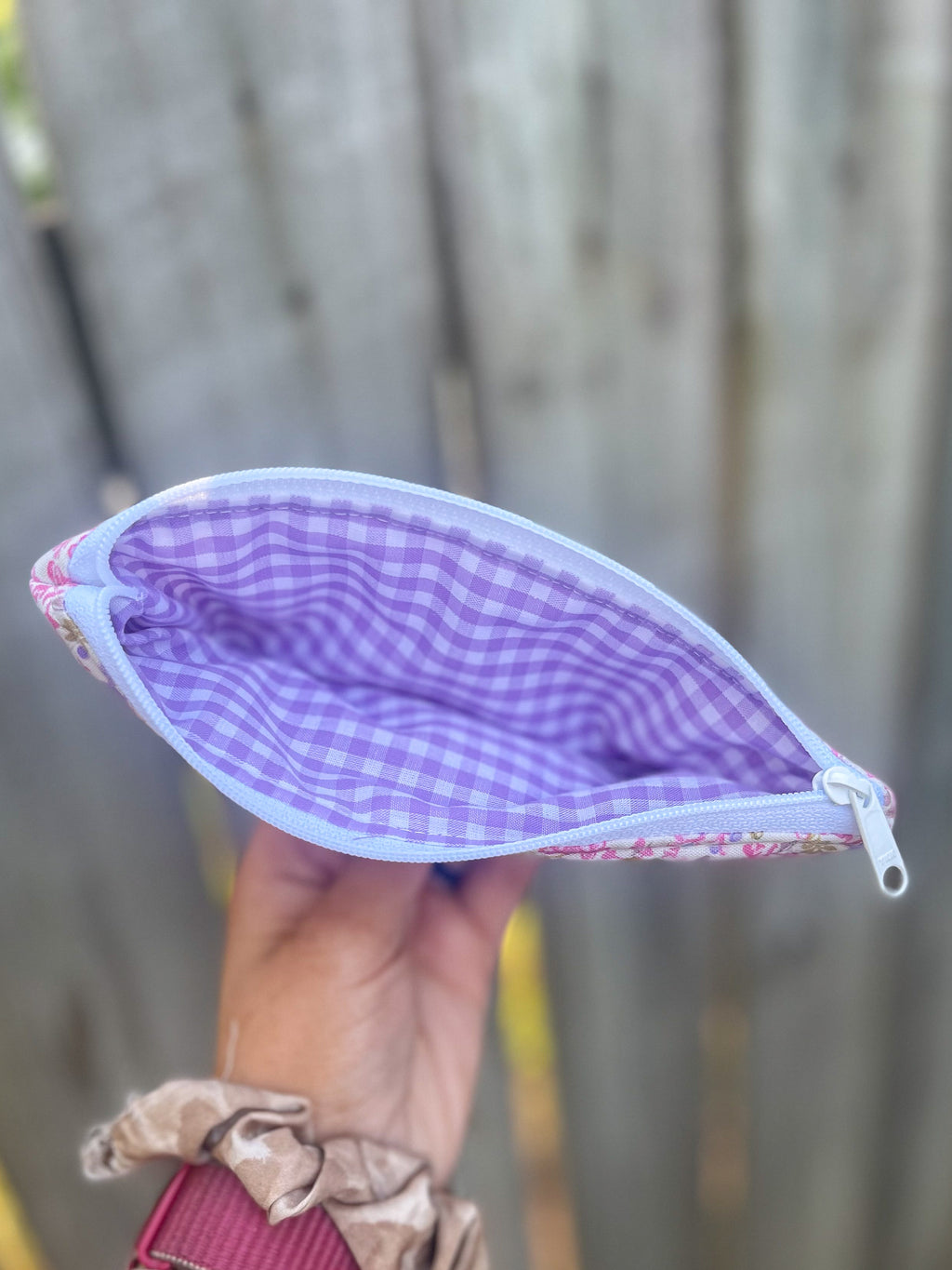 Pink Garden Party Pencil & Glasses Case