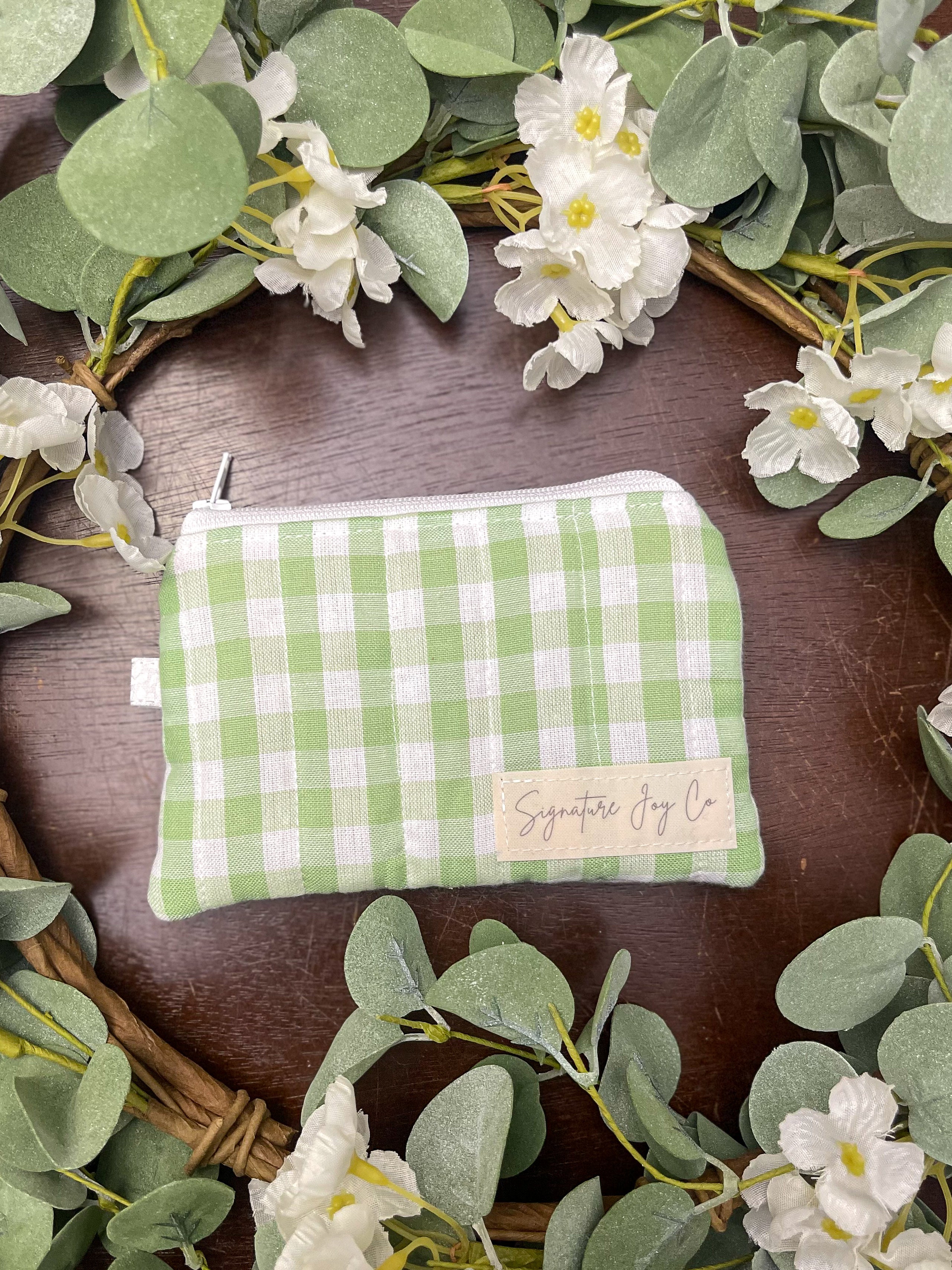 Strawberry Matcha Keychain Wallet - XL