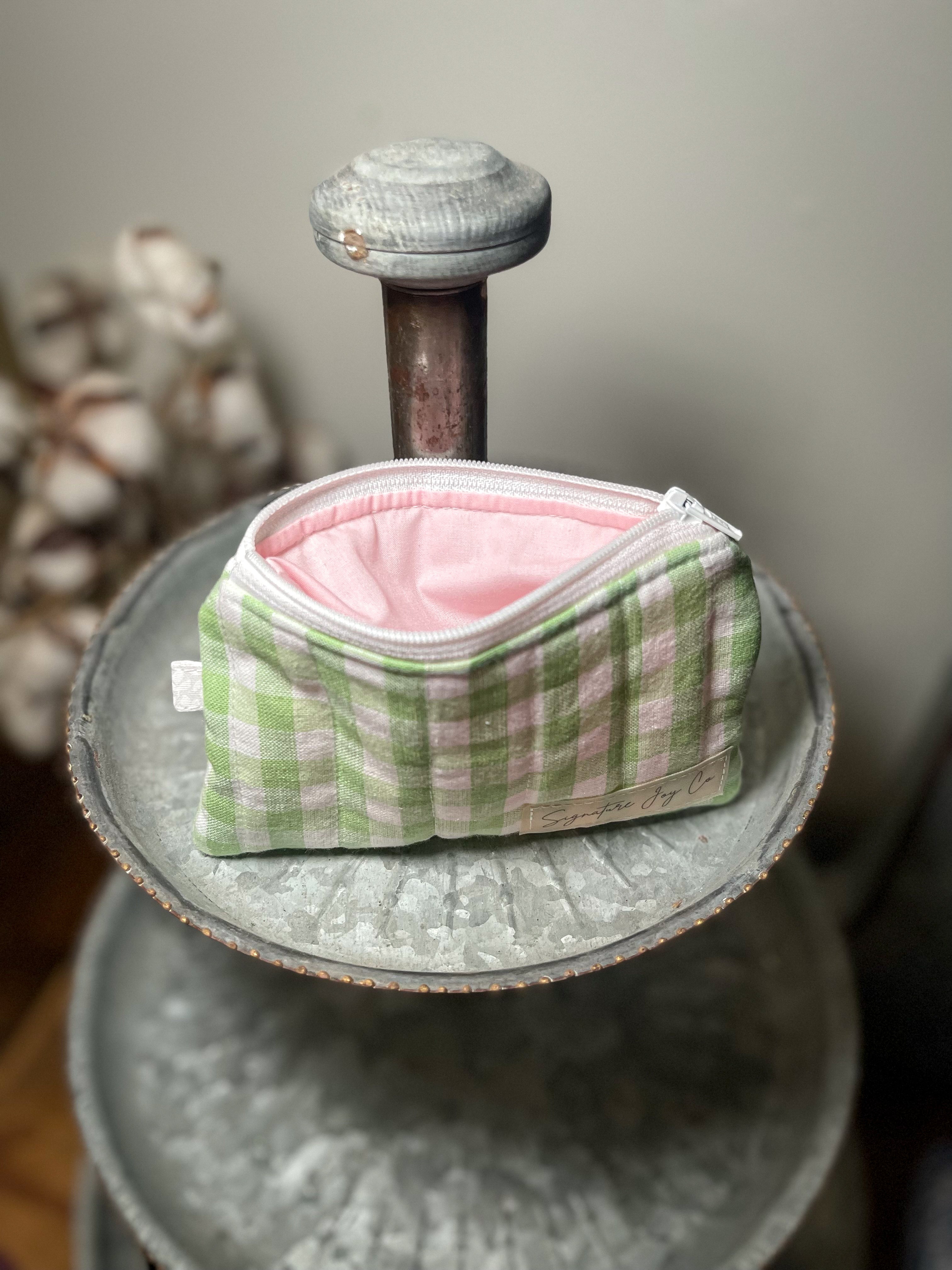 Strawberry Matcha Keychain Wallet - XL