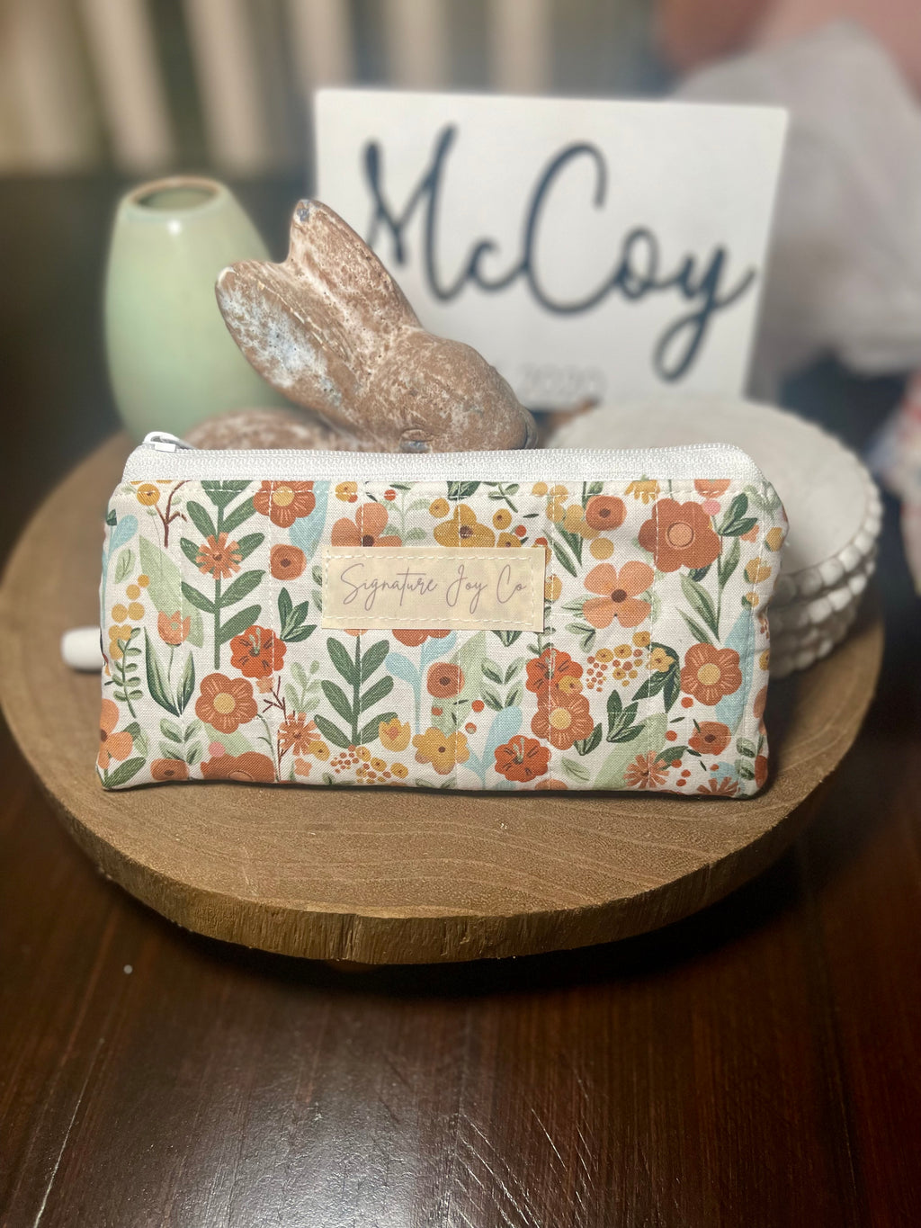 Golden Meadow Pencil + Glasses Case