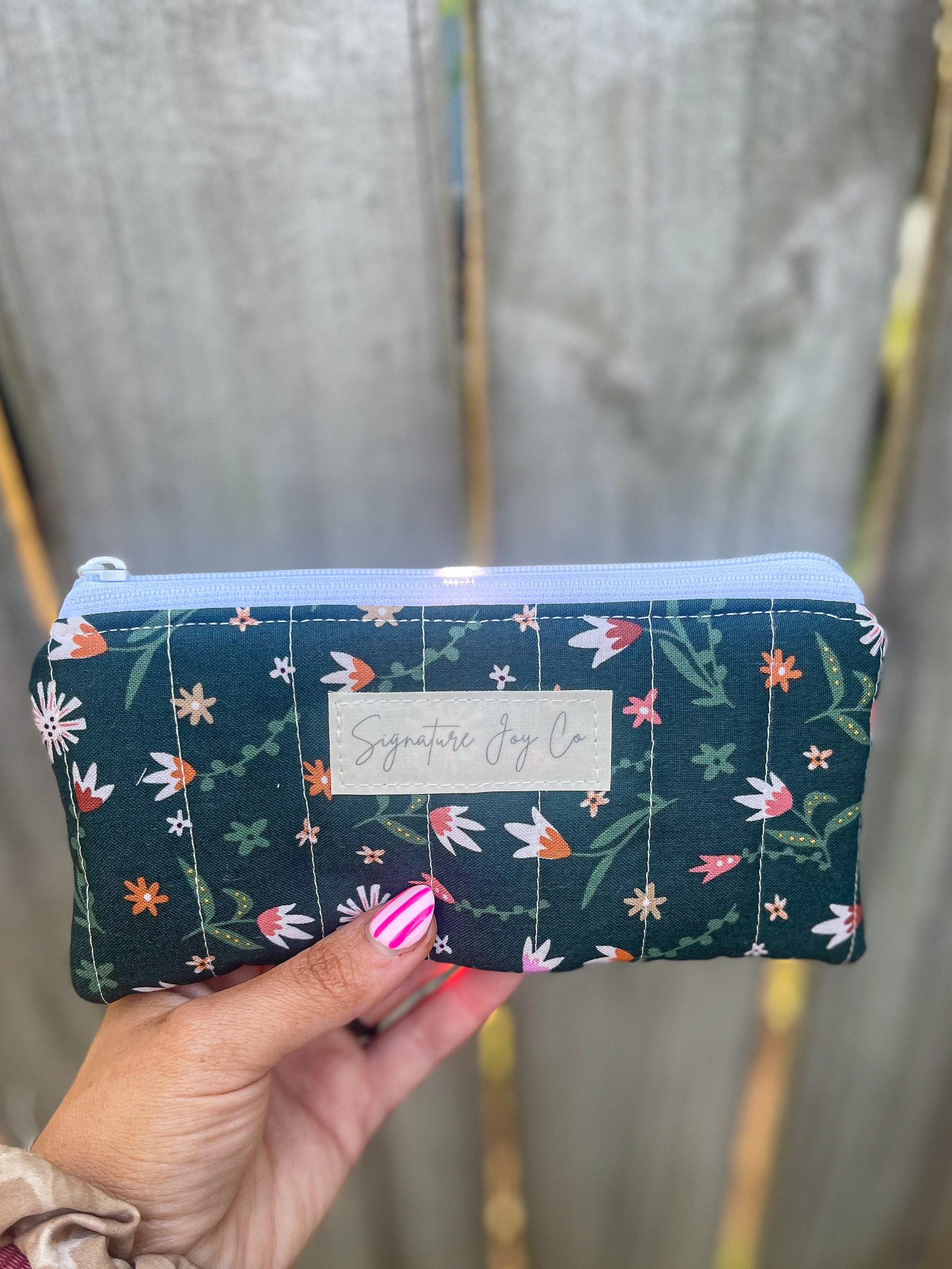 Evergreen Meadow Pencil & Glasses Case