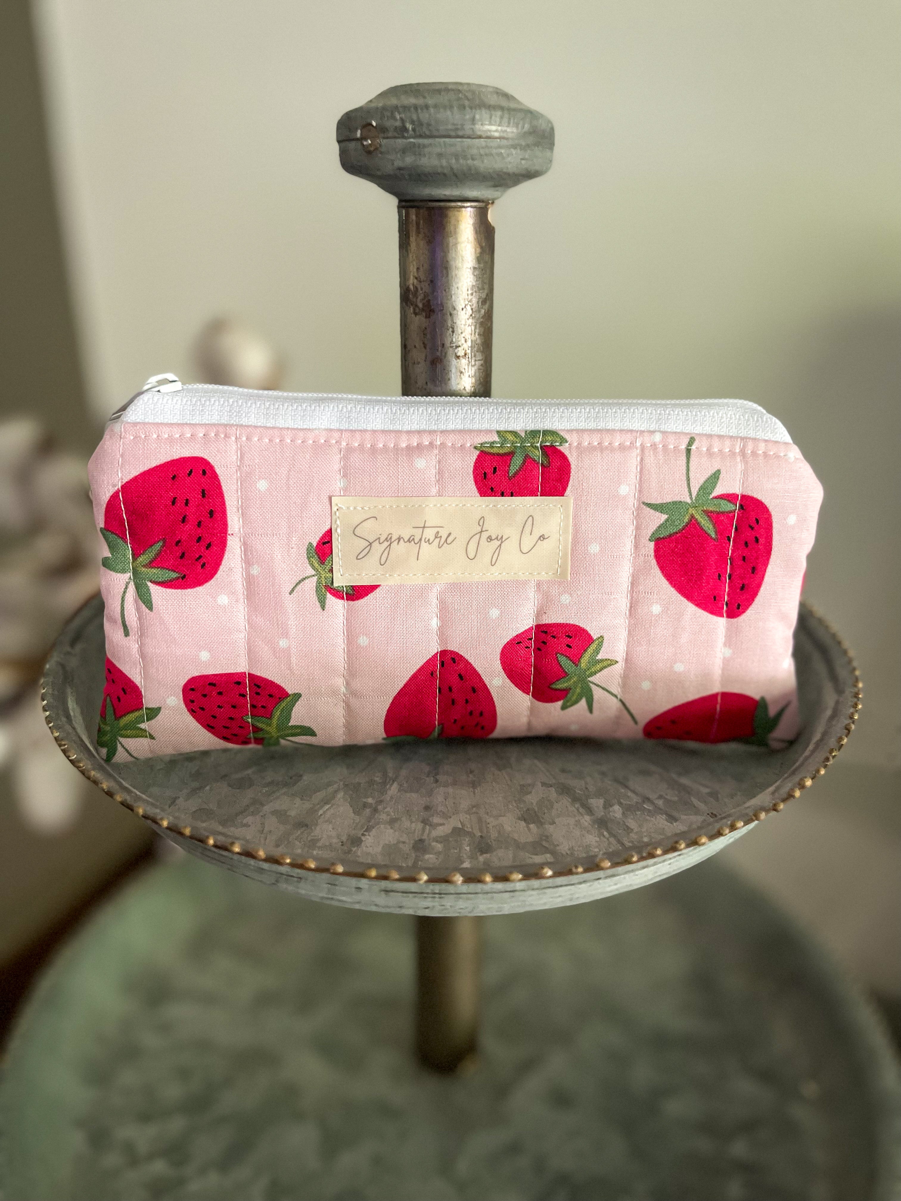 Berry Sweet Pencil & Glasses Case