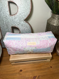 Pink Cottage Quilt Hair Tools Bag