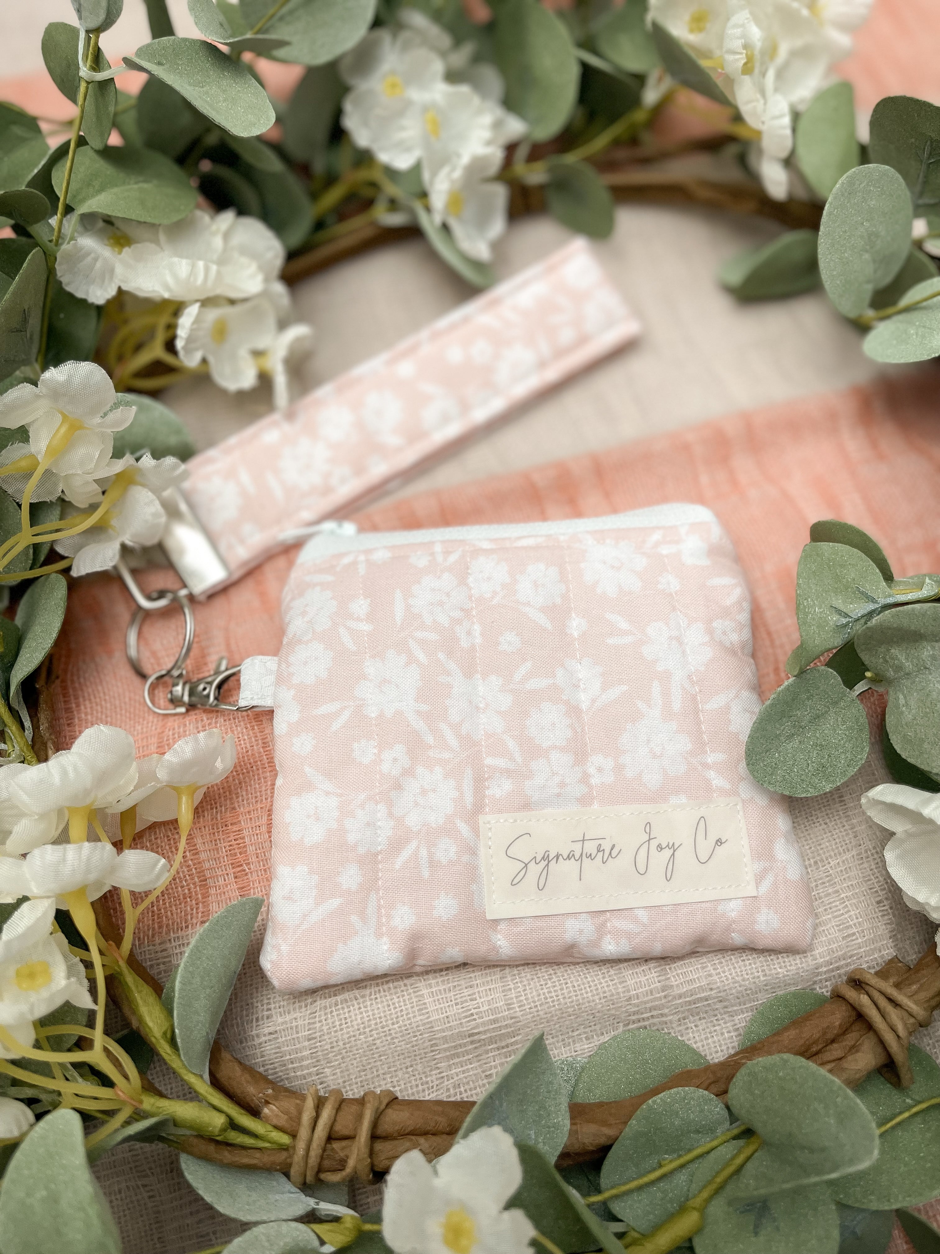 Wristlet Wallet Duo | Quilted Pouch + Wristlet